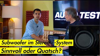 HiFi Wissen: Einsatz vom Subwoofer im Lautsprecher Stereo-System - Praxistipps vom Experten