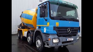 Mercedes-Benz Actros 3236 8x4 EPS concrete mixer truck | Image 4 - Machineryline
