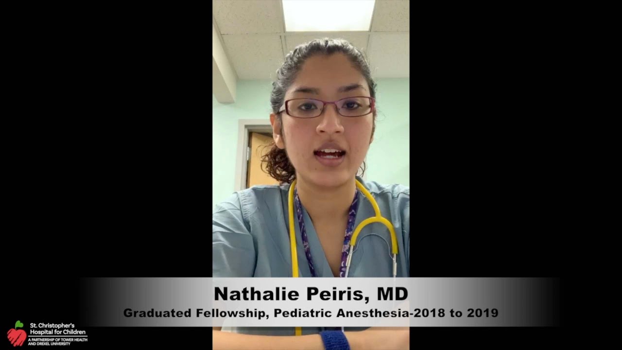 What Our Fellows are Saying: Pediatric Anesthesiology Fellowship Program