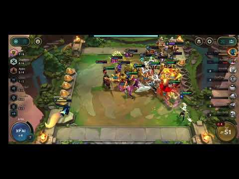 TFT set 4   |6 divine warwick and wukong carry vs 8 brawler|