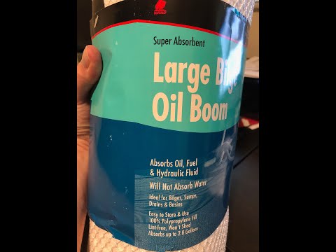 Buffalo Industries Large Bilge Boom 19” X 6” Quick Review!6