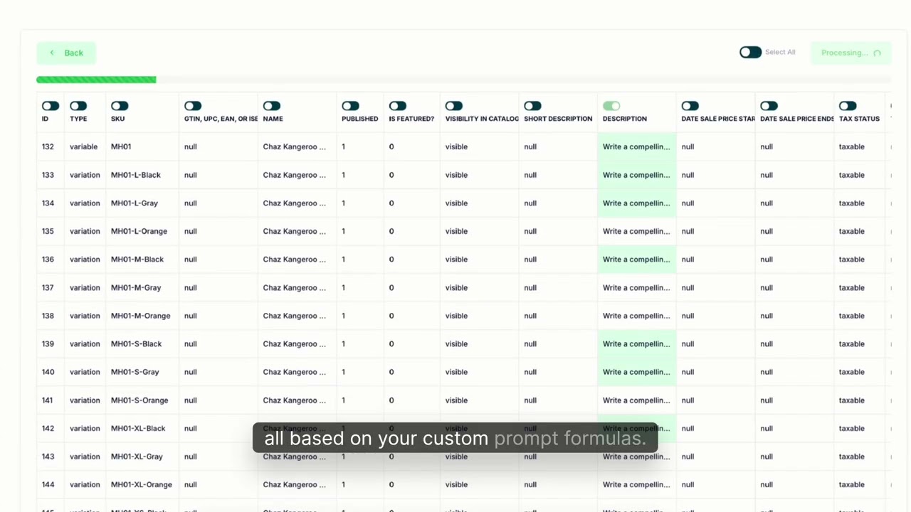 How to Generate eCommerce Product Descriptions with AI in Excel | Clever CSV Tutorial #excelai