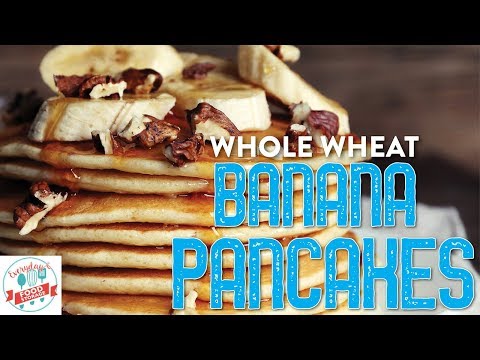 Everyday Food Storage: Blender Wheat Pancakes (Use wheat without a wheat grinder)