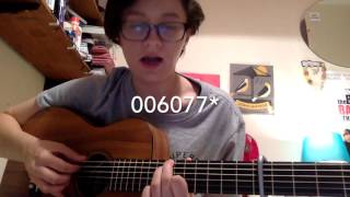 When The Water Meets The Mountain - Lewis Watson guitar tutorial (BY JESSIE DESAI)
