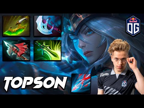 OG.Topson Drow Ranger - Dota 2 Pro Gameplay [Watch & Learn]