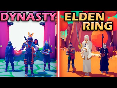 DYNASTY TEAM vs ELDEN RING - Totally Accurate Battle Simulator | TABS