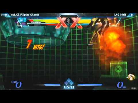 umvc3 grand finals infrit vs Fchamp reset