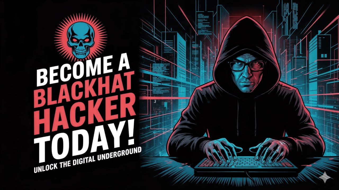 Become a BLACKHAT Hacking Master Today!