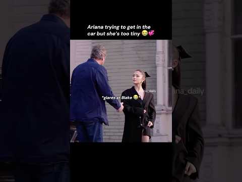 she’s too tiny 😂💞 #arianagrande
