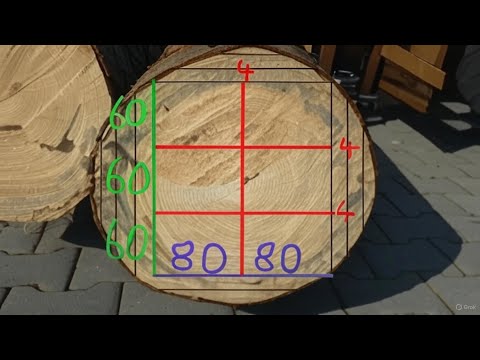 Vom Stamm zum Kantholz Zopfdurchmesserberechnung im Sägewerk