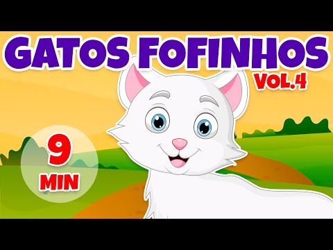 Gatos Fofinhos Vol. 4 - Giramille 9 min | Desenho Animado Musical