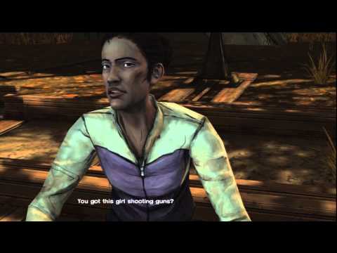 The Walking Dead Episode 3 Walkthrough -Part 7- CLEMENTINE AND A GUN! (PS3,Xbox,PC) HD