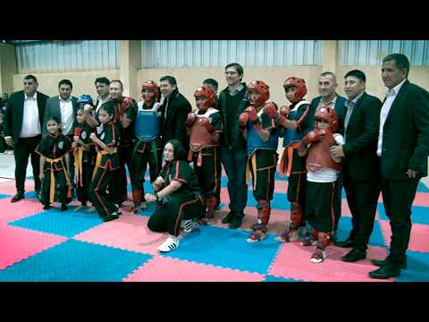 Orrego inauguró el Polideportivo Municipal de Zonda "Américo Feliciano Villalobo"