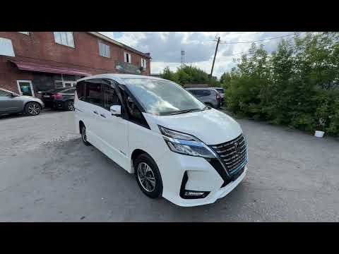 Обзор Nissan Serena e-Power Highway STAR Рестайлинг 2019 г.в.