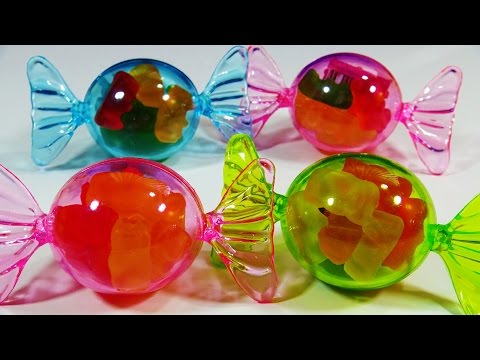 Big Candy Gummy Bear Surprise Toys Shopkins Lalaloopsy Minecaft