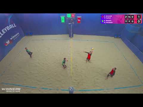 19:15 V. Antoniuk / V. Kushch - A. Bakotin / M. Horobets 08.01.2023 | Winners Beach Volleyball