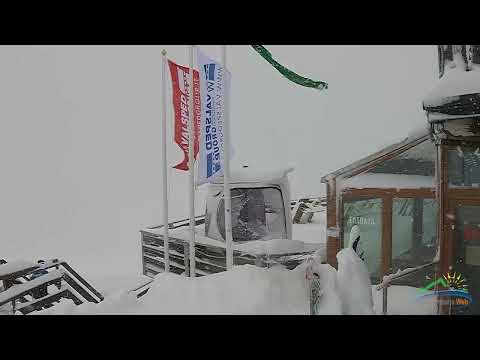 Foppolo sotto la neve il 10 febbraio