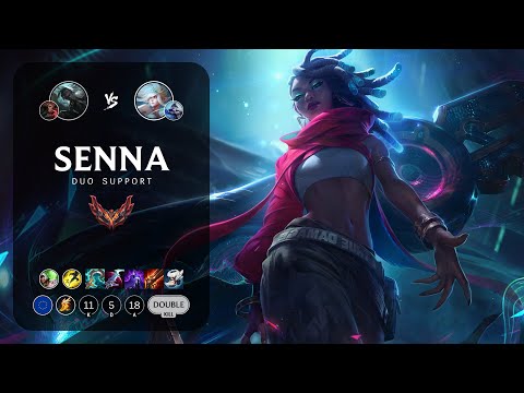 Senna Support vs Janna - EUW Grandmaster Patch 13.15