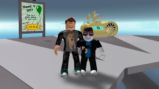 Zoando um jogador de Roblox