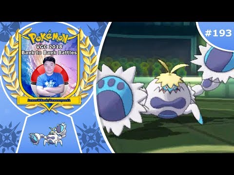 "Snow Crab Flexing" Pokémon Ultra Sun & Moon VGC 2018 Baek to Baek Battles - Episode 193