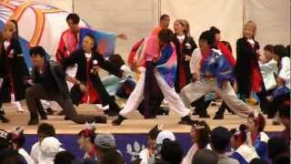 preview picture of video '福島県総おどりうつくしま宝物（2012常陸国YOSAKOI祭り・大子メイン会場）'