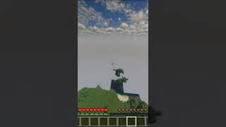 Eis que você cria um mundo no Minecraft #youtube #mimecraft #viral #shorts