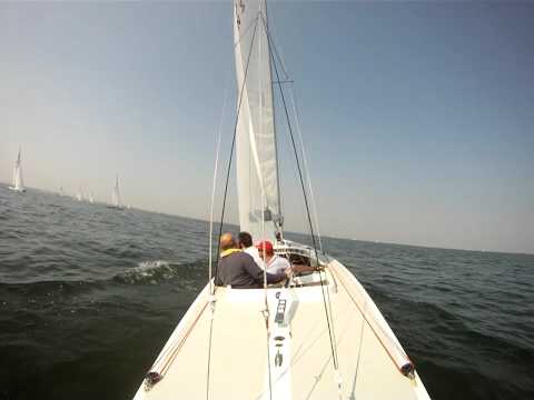 Dragon sailing Muiden 2011 race 5