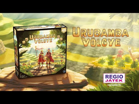 Urubamba völgye társasjáték - JÁTÉKBEMUTATÓ - REGIO JÁTÉK - REGIO JÁTÉK