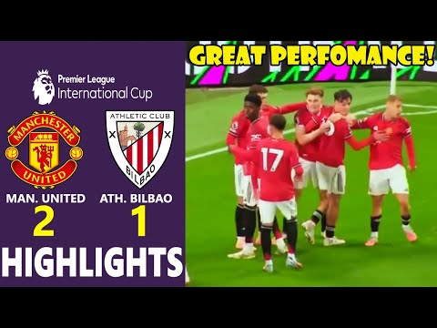 SPLENDID🔥Man United U21 vs Bilbao B Highlights | Premier League International Cup 2025/2026 Group D