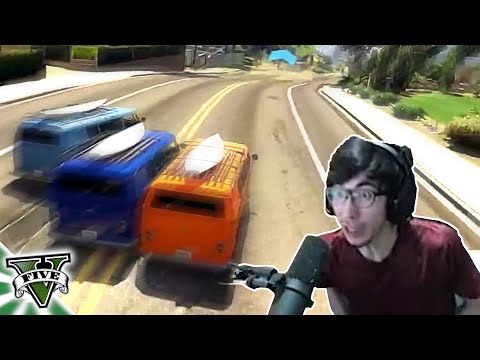 Bonde da Kombi, Japa tiltado e a melhor corrida de sedan do canal! - GTAzin V - pt. 48