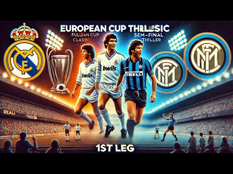 Real Madrid vs. FC Internazionale | Full Match | European Cup Semi-final 1st Leg | 1980-1981