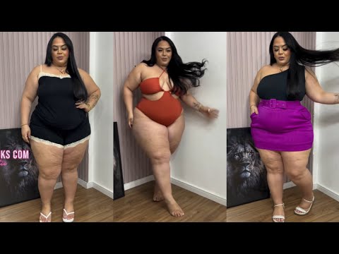 Plus size Summer Outfits 2024 #bikini