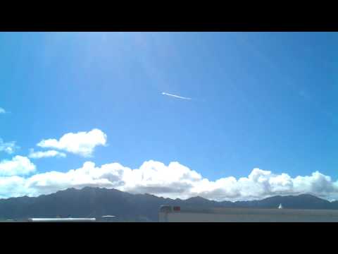 F-22 Raptor breaking sound barrier