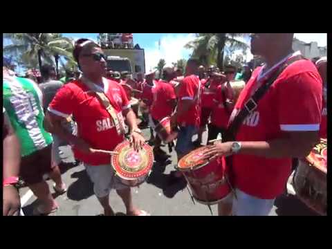 Carnaval 2018: Desfile Bloco D'Samba Super Esquenta Bateria Furiosa Salgueiro