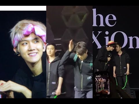 180428 EXO with EXO-Ls Singing 'Baby Shark' at ElyXion Manila(So Cute^^)