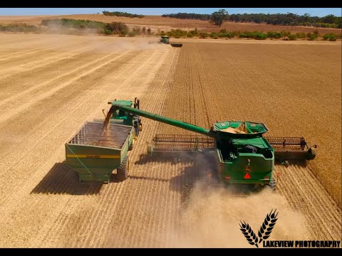 Australia wheat harvest 2018