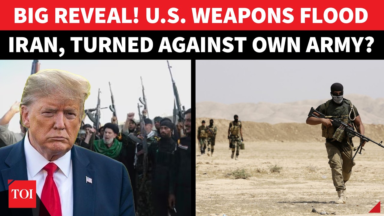 ‘SENT LOTS OF WEAPONS TO IRAN…’: US Arms Now Being Turned Against Its Own Troops In Iran?