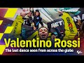 Valentino Rossi's last dance as seen from across the globe