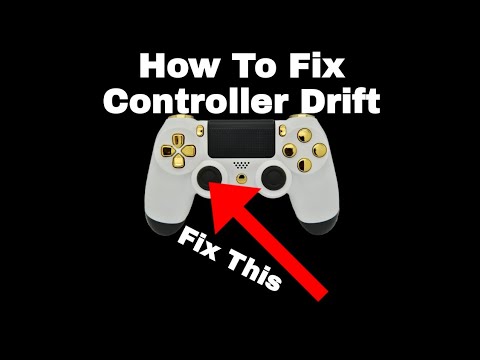How to fix ps4 controller analog stick