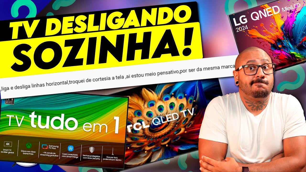 TV QUEIMOU! Vale a pena comprar outra da MESMA MARCA? Nano80T e UT8050 o que MUDA? e MAIS! #E.R.I