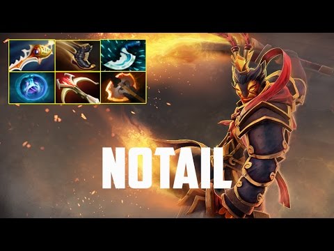 Notail Ember Spirit Divine Rapier vs Illidan Phantom Lancer - Epic Game