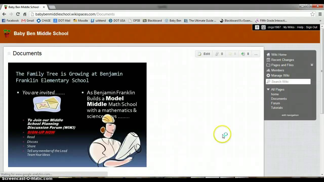 Wikispaces Tutorial Part One