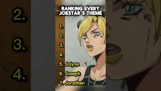 Ranking every joestar theme | JoJo&#39;s bizarre adventure