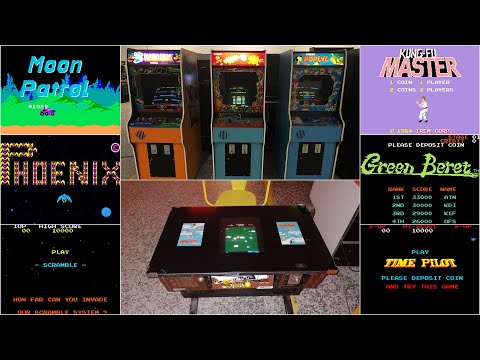 Borsuk Retro Gry TV: AUTOMATY ARCADE - Pierwsze Gry Borsuka (Start: 19:00)