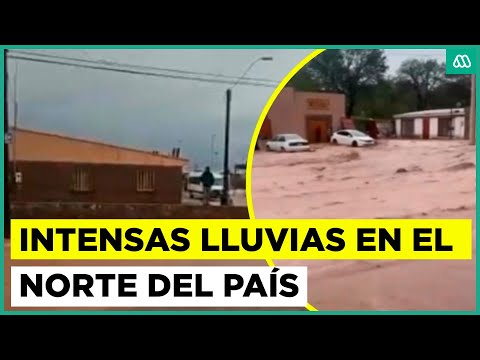 Inundaciones en provincia del Loa: hay alerta temprana preventiva desde Arica y Antofagasta