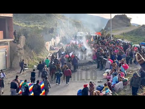 Bolivia Organizaciones Masifican marchas y bloqueo Nacional contra Rodrigo Paz y su decreto