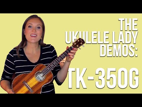 The Ukulele Lady Demos the Ohana TK-350G