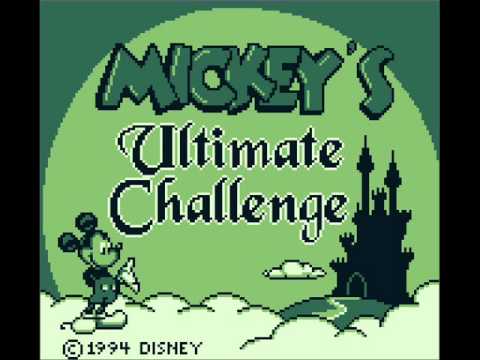 Mickey's Ultimate Challenge Game Boy