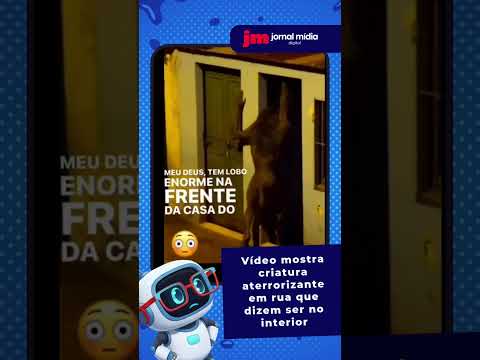 ATENÇÃO - Vídeo mostra lobisomen em Jardinópolis-SP?