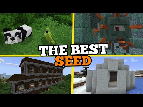 Hueldino - The BEST SEED For MINECRAFT PE - 6 BIOMES AT THE START!!!! (MCPE SEED)